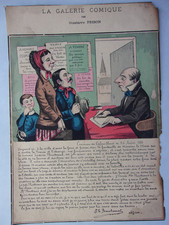 La Galerie Comique de Gustave Frison : " L'Adjoins au Maire " fin XIXe