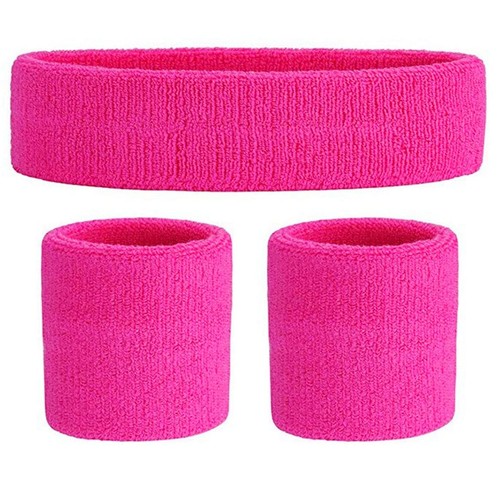 Set bandeau bracelets rose - set,