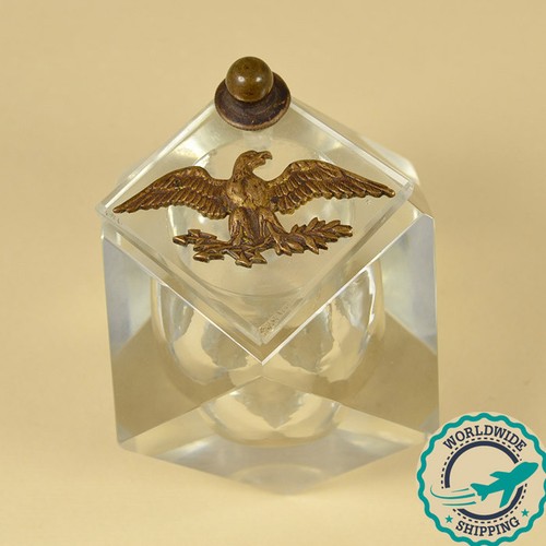 Superbe encrier cristal - superbe, en
