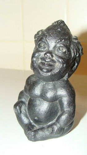 Vintage ceramic resin - ceramic/resin, baby
