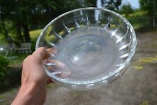 Service  à Punch en Cristal Signé Saint Louis Saladier + 7 Tasses