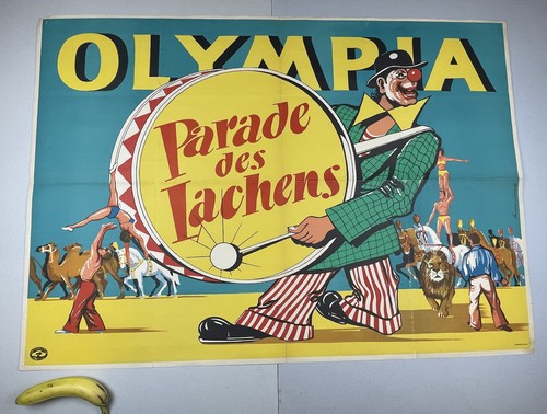 Affiche cirque zirkus - affiche, olympia