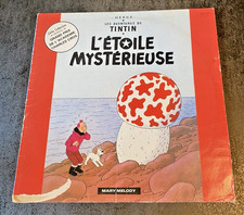 Vinyle tintin etoile - tintin, l'etoile