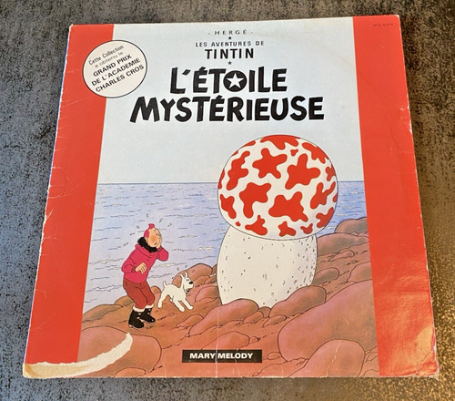 Vinyle tintin etoile - tintin, l'etoile