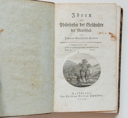 Ideen zur philosophie der - zur,