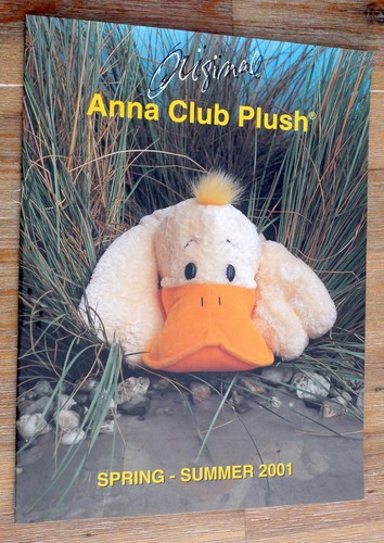 Anna club plush catalogue 2001 - anna,