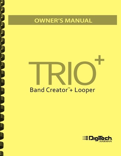Digitech trio plus - digitech,