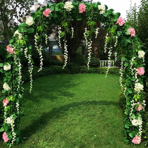 Arc rose treillis - arc,