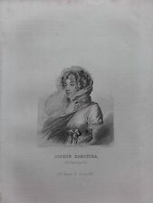 GRAVURE 1840 POLOGNE POLAND