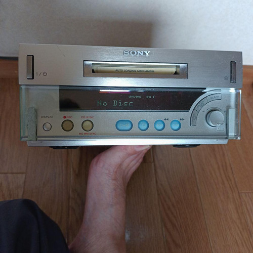 Sony mds sd1 - sony, deck