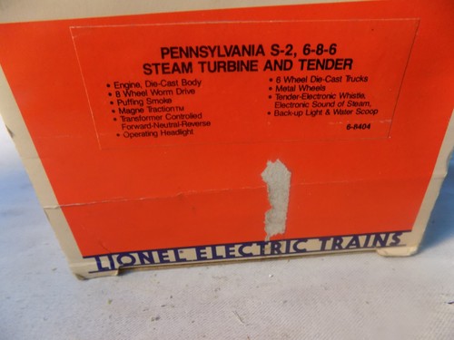 Lionel 8404 gauge - 6-8404, o