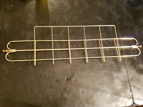 Vintage metal towel rack - vintage,