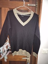 PULL  FEMME °  EDJI   TAILLE S Neuf Bord Doré 