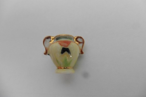 Fève brillante porcelaine pot - brillante,