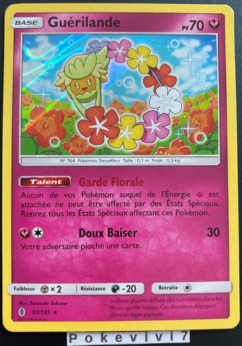 Carte pokemon guerilande - carte,