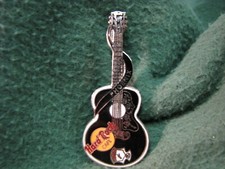 Gorgeous Hard Rock Cafe BLACK GUITAR Commemorative Pin  Phoenix, Arizona