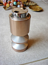 Vintage briquet dé bureau design japonais "SAROME" années 70