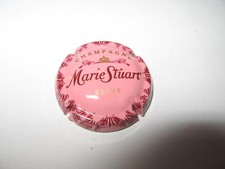 1 capsule de champagne Marie Stuart N°13 fond rose