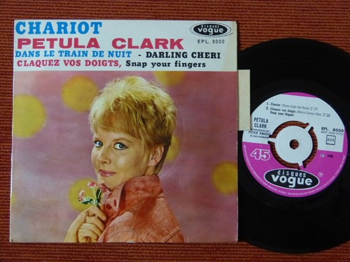45t petula clark chariot - -,