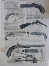 1852 arme revolver - 1852, pistolet