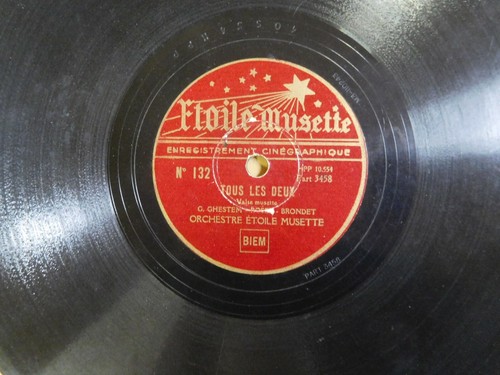 Orchestre étoile musette 78 - étoile,