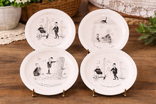 Lot de 5 assiettes Faïencerie