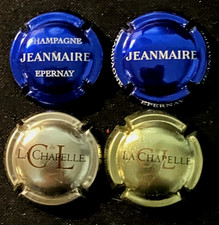 lot de 4 capsules de champagne