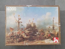 4000 piece puzzle, 'Ruyter sets off from Texel' by E. Isabey, Vintage, Very Rare