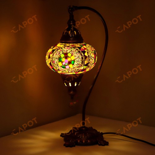 Lampe table mosaïque - de,