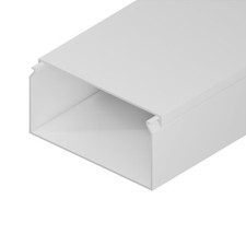 Goulotte électrique PVC blanc