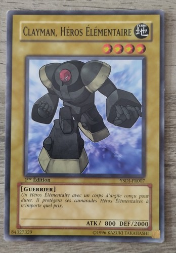 Carte clayman - carte, yu-gi-oh