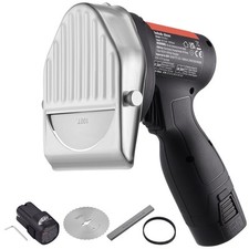 Couteau à Kebab Électrique sans Fil Coupe-Viande Shawarma avec 2 Lames