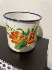 Mug / Tasse tôle émaillée Vintage