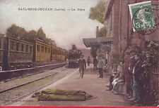 B4031+ CPA 42  SAIL SOUS COUZAN  LA  GARE