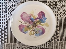 ASSIETTE TL sérigraphiée ZAO WOU-KI Atelier de Segries 1986