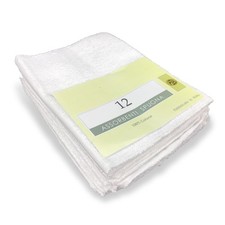 Serviettes lavables pour femmes 12 pièces - 100 % coton éponge hypoallergénique 