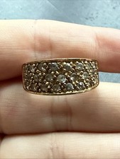 Ancienne Bague Plaquer Or 18k