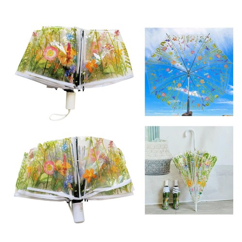 Parapluie transparent pliable