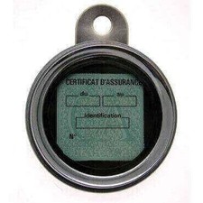 PORTE VIGNETTE ASSURANCE MOTO