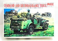 MAX PLASTIC MODEL US ARMY WW II COMMAND AND RECONNAISSANCE TRUCK 1/35 MAQUETTE