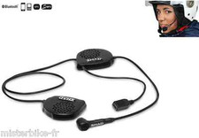 Kit mains libres bluetooth intercom SHAD BC22 casque integral moto scooter