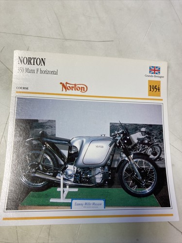 Norton 350 manx horizontal - norton,