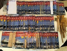 Le "France" paquebot, maquette commencé + 71 facicules. 1/250eme 125X13,5 CM