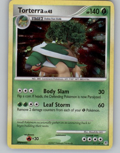 Torterra 130 holo - 17/130,