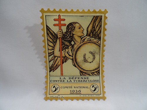 Ancien grand timbre vignette - ancien,