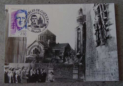 Carte 1er jour - 1990, charles