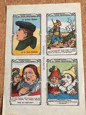 PLANCHE DE 4 DEVINETTES