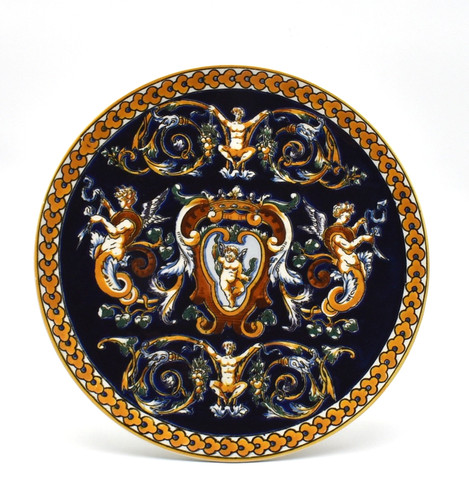 Gien assiette décor