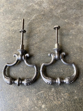 2 ANCIENNES POIGNEES DE TIROIR