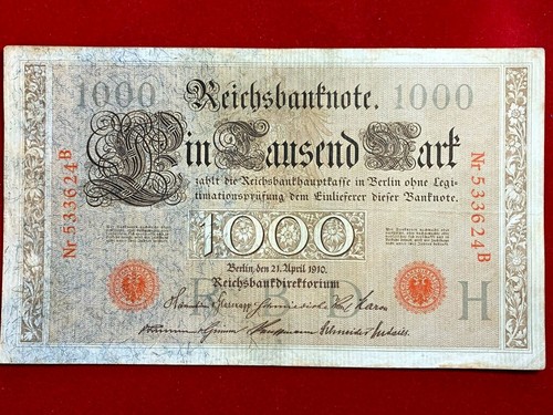 6155 billet allemagne 1000 - #6155,
